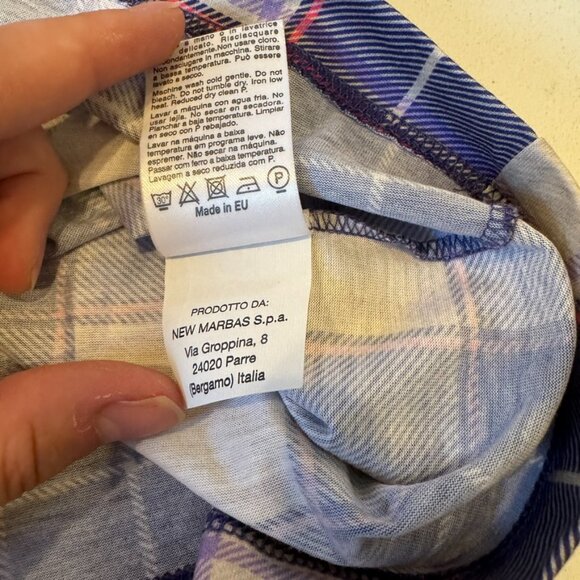 ST. ANDREWS LINKS TARTAN COLLECTION | Purple Tartan Golf Polo Size Medium - Picture 10 of 11